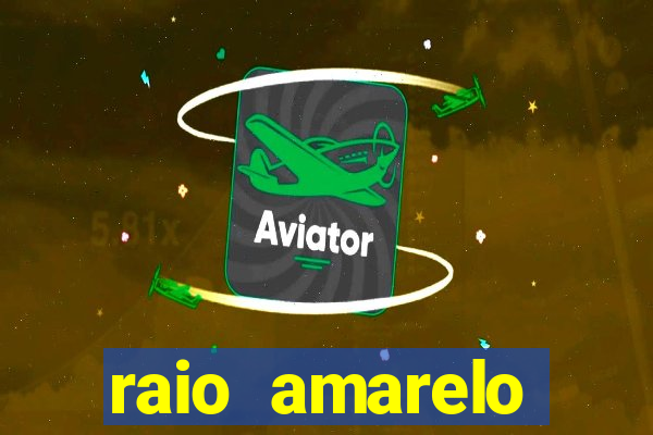 raio amarelo fraternidade branca